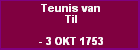 Teunis van Til