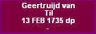 Geertruijd van Til