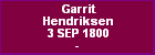 Garrit Hendriksen