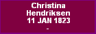 Christina Hendriksen
