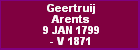 Geertruij Arents