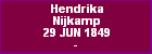 Hendrika Nijkamp