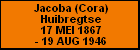 Jacoba (Cora) Huibregtse