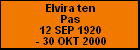 Elvira ten Pas