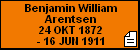Benjamin William Arentsen
