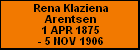 Rena Klaziena Arentsen