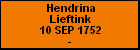 Hendrina Lieftink