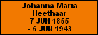 Johanna Maria Heethaar