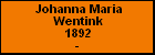 Johanna Maria Wentink