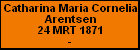 Catharina Maria Cornelia Arentsen