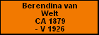 Berendina van Welt