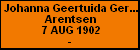 Johanna Geertuida Gerredina Arentsen