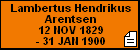 Lambertus Hendrikus Arentsen