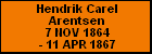 Hendrik Carel Arentsen