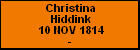 Christina Hiddink