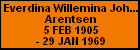 Everdina Willemina Johanna Arentsen