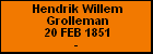 Hendrik Willem Grolleman