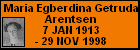 Maria Egberdina Getruda Arentsen