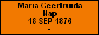 Maria Geertruida Nap