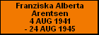Franziska Alberta Arentsen