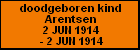 doodgeboren kind Arentsen