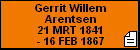 Gerrit Willem Arentsen