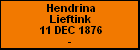 Hendrina Lieftink