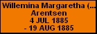 Willemina Margaretha (Maria) Arentsen