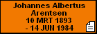 Johannes Albertus Arentsen