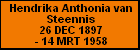 Hendrika Anthonia van Steennis