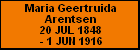 Maria Geertruida Arentsen