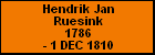 Hendrik Jan Ruesink