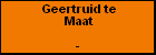 Geertruid te Maat