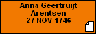 Anna Geertruijt Arentsen