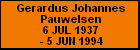 Gerardus Johannes Pauwelsen