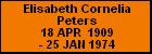 Elisabeth Cornelia Peters