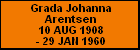 Grada Johanna Arentsen