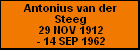Antonius van der Steeg