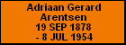 Adriaan Gerard Arentsen