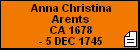 Anna Christina Arents