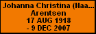 Johanna Christina (Naatje) Arentsen