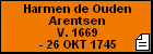 Harmen de Ouden Arentsen
