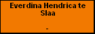 Everdina Hendrica te Slaa