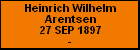 Heinrich Wilhelm Arentsen