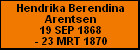 Hendrika Berendina Arentsen