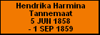 Hendrika Harmina Tannemaat