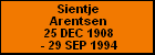 Sientje Arentsen