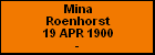 Mina Roenhorst