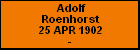 Adolf Roenhorst