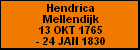 Hendrica Mellendijk